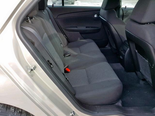 1G1ZC5EU3BF161314 - 2011 CHEVROLET MALIBU 1LT BEIGE photo 6