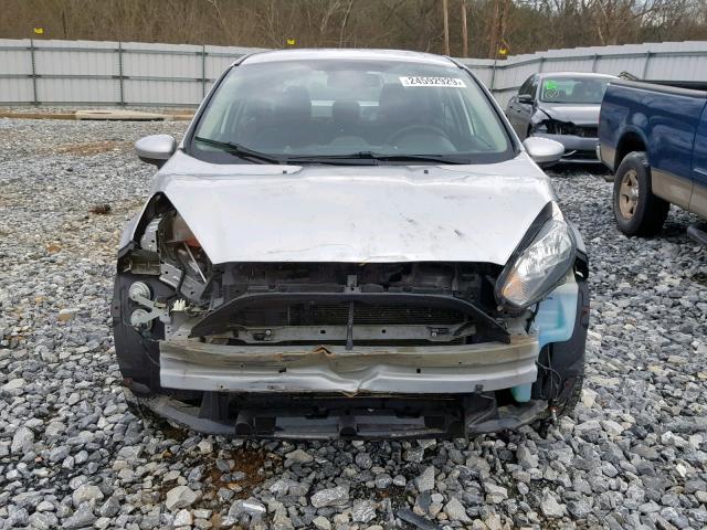 3FADP4AJ2EM189160 - 2014 FORD FIESTA S SILVER photo 9