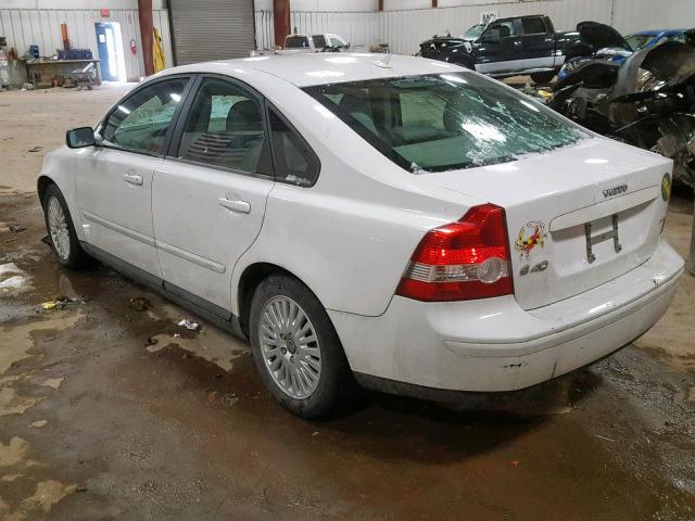 YV1MS382742022455 - 2004 VOLVO S40 2.4I WHITE photo 3