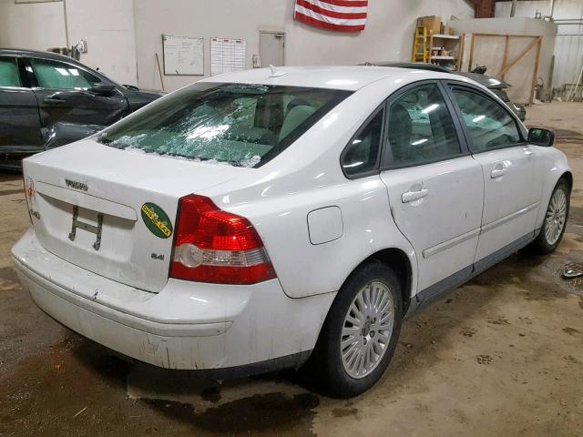 YV1MS382742022455 - 2004 VOLVO S40 2.4I WHITE photo 4