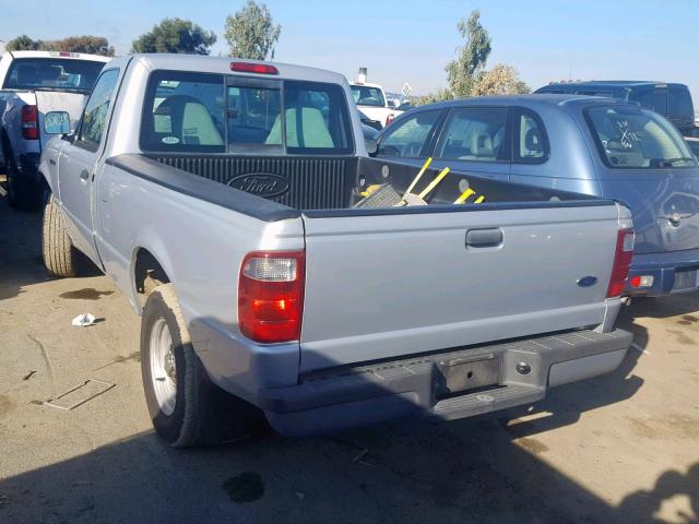 1FTYR10D03PA72877 - 2003 FORD RANGER SILVER photo 3