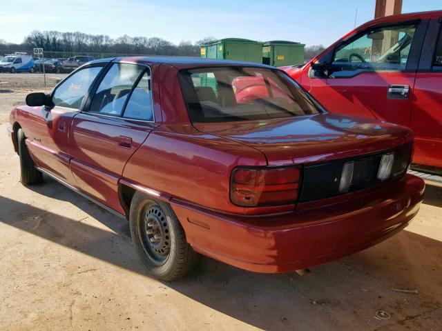 1G3NL52T6VM346314 - 1997 OLDSMOBILE ACHIEVA SL MAROON photo 3