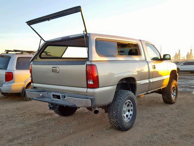 1GTEK14T21Z134192 - 2001 GMC NEW SIERRA TAN photo 4