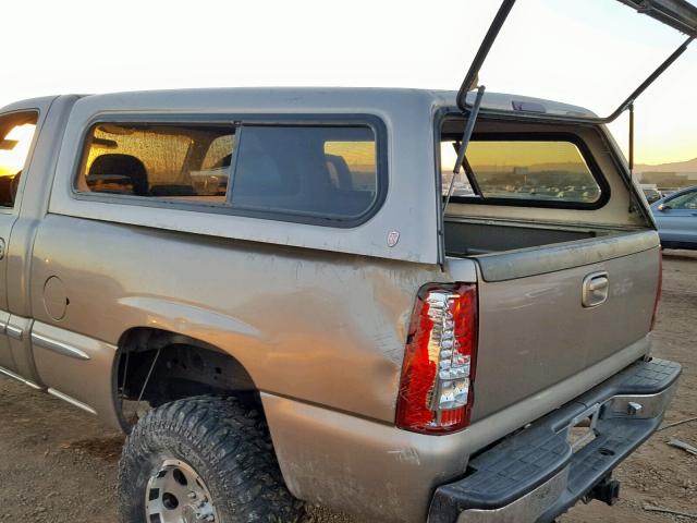 1GTEK14T21Z134192 - 2001 GMC NEW SIERRA TAN photo 9