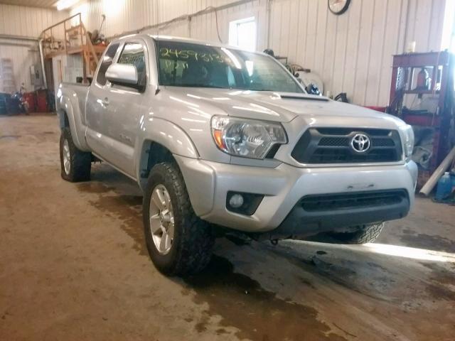 5TFUU4EN5CX046694 - 2012 TOYOTA TACOMA SILVER photo 1