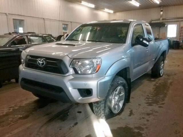 5TFUU4EN5CX046694 - 2012 TOYOTA TACOMA SILVER photo 2