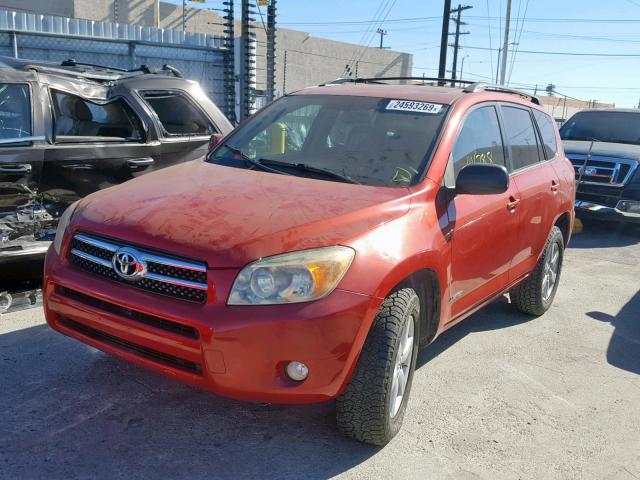 JTMBD31V876030864 - 2007 TOYOTA RAV4 LIMIT RED photo 2