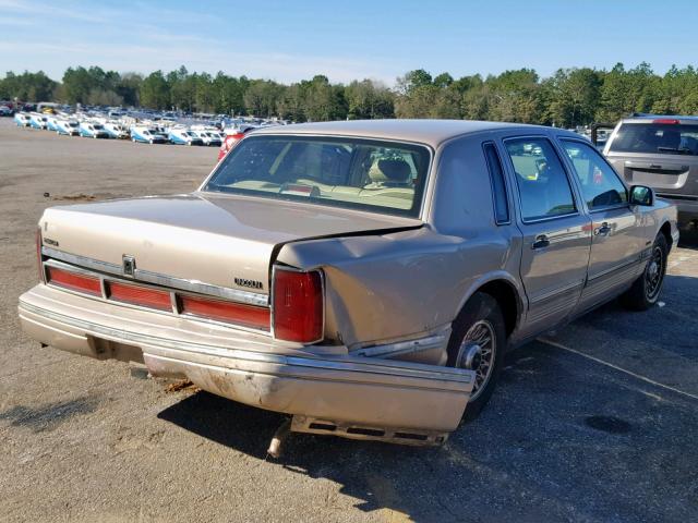 1LNLM81W4VY675681 - 1997 LINCOLN TOWN CAR E TAN photo 4