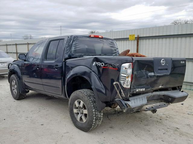 1N6AD07W79C412556 - 2009 NISSAN FRONTIER C BLACK photo 3