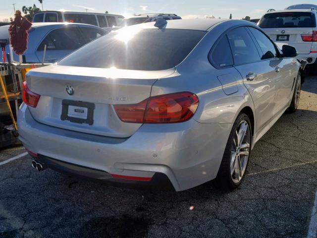 WBA4J1C54KBM16097 - 2019 BMW 430I GRAN SILVER photo 4