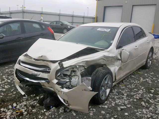 1G1ZC5E19BF304823 - 2011 CHEVROLET MALIBU 1LT თეთრი ფოტო 2