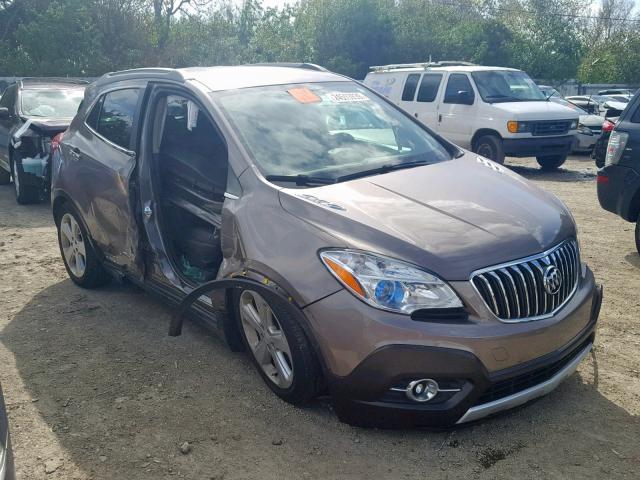 KL4CJCSB7FB114787 - 2015 BUICK ENCORE GRAY photo 1