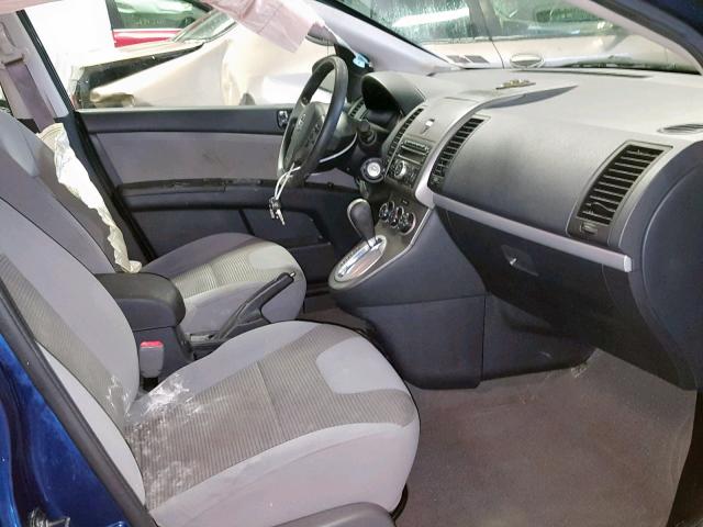 3N1AB6AP2CL675064 - 2012 NISSAN SENTRA 2.0 BLUE photo 5