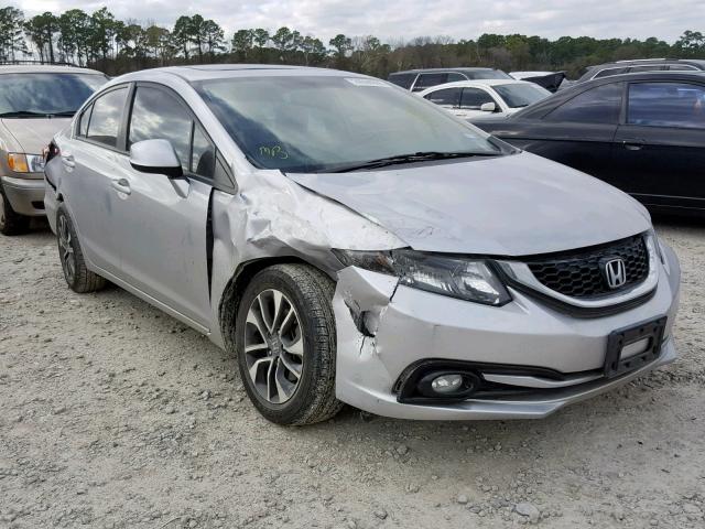 19XFB2F92DE009365 - 2013 HONDA CIVIC EXL SILVER photo 1