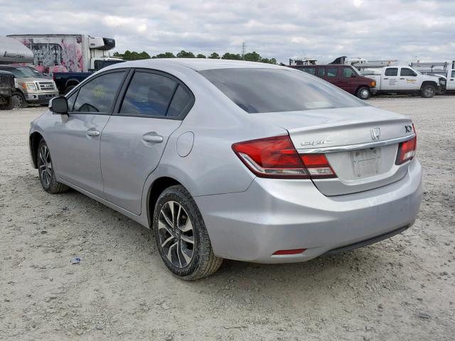 19XFB2F92DE009365 - 2013 HONDA CIVIC EXL SILVER photo 3