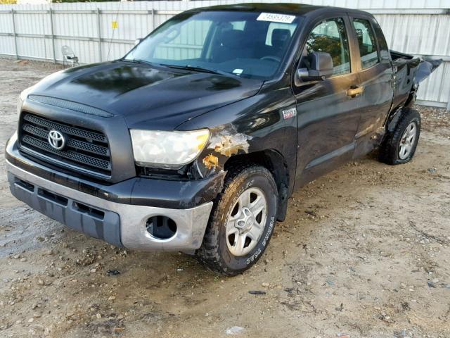 5TFRV54118X060347 - 2008 TOYOTA TUNDRA DOU BLACK photo 2