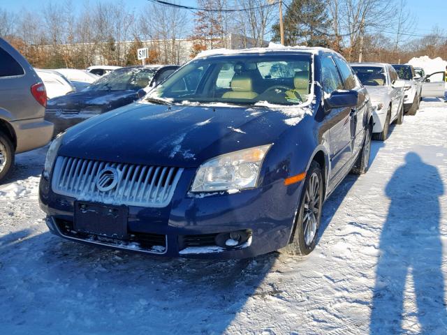 3MEHM08Z77R652553 - 2007 MERCURY MILAN PREM BLUE photo 2