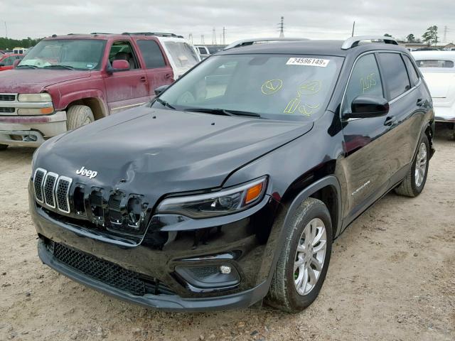 1C4PJLCBXKD221451 - 2019 JEEP CHEROKEE L BLACK photo 2