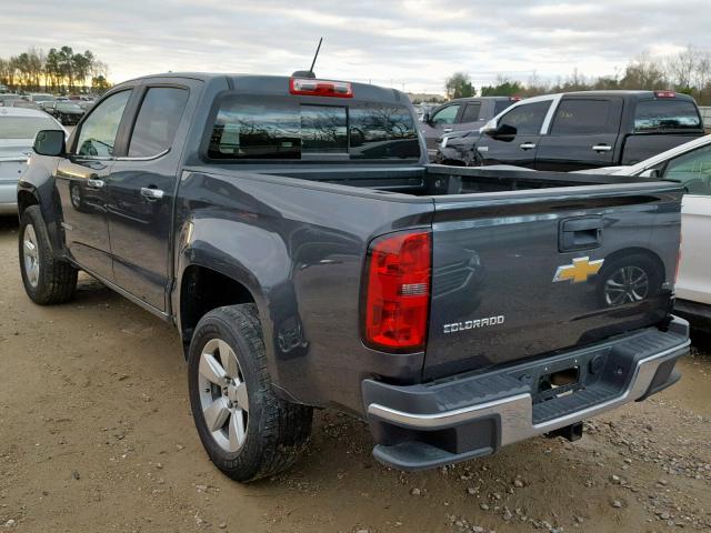 1GCPTCE10G1363749 - 2016 CHEVROLET COLORADO L GRAY photo 3