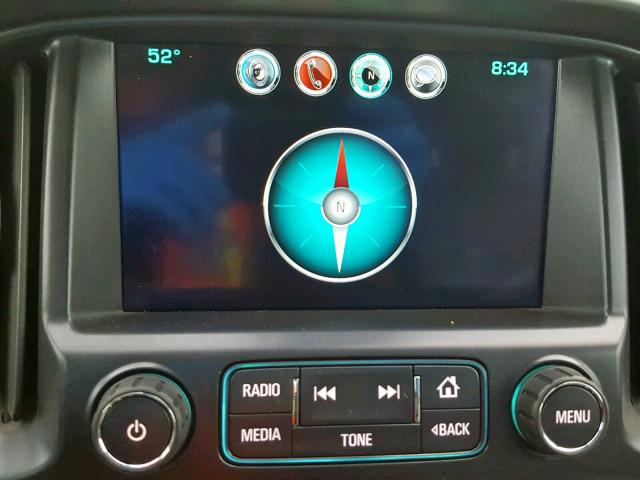 1GCPTCE10G1363749 - 2016 CHEVROLET COLORADO L GRAY photo 9