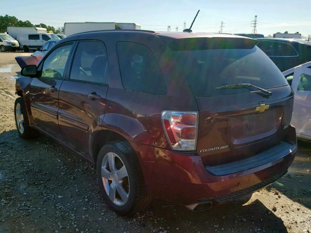 2CNDL937086286114 - 2008 CHEVROLET EQUINOX SP MAROON photo 3