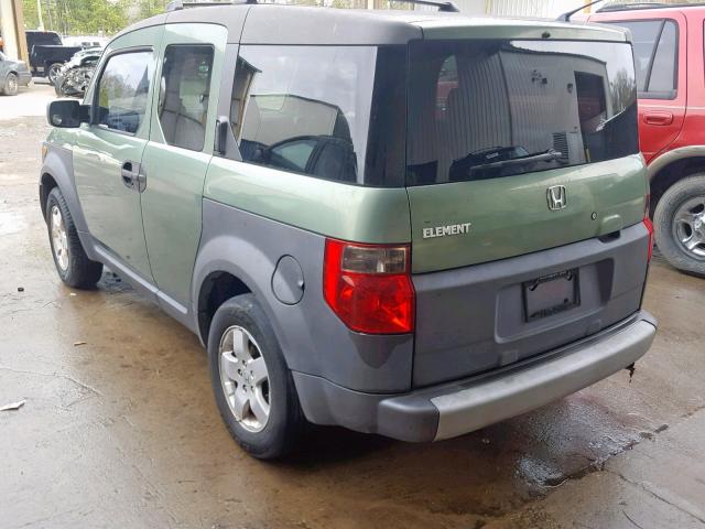 5J6YH18564L008474 - 2004 HONDA ELEMENT EX GREEN photo 3