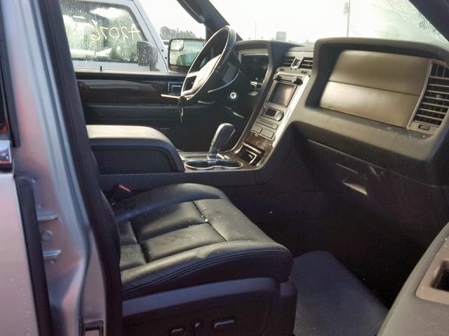 5LMJJ2H51EEL08441 - 2014 LINCOLN NAVIGATOR 银色 照片 5