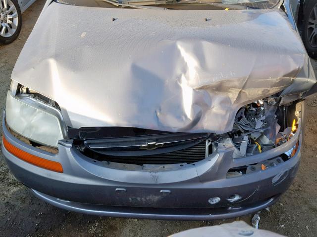 KL1TD666X8B148082 - 2008 CHEVROLET AVEO BASE Сұр фото 7