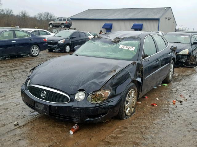 2G4WC582161277365 - 2006 BUICK LACROSSE C BLACK photo 2