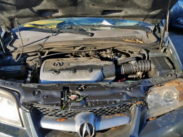 2HNYD18615H557261 - 2005 ACURA MDX TOURIN CHARCOAL photo 7