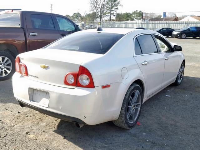 1G1ZG5E78CF190761 - 2012 CHEVROLET MALIBU LTZ WHITE photo 4