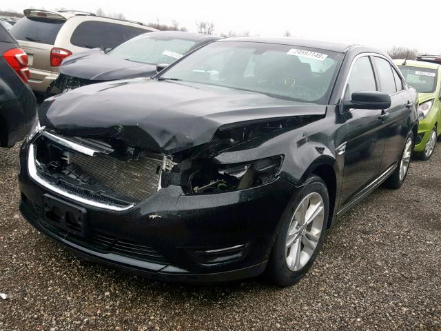 1FAHP2E85FG194426 - 2015 FORD TAURUS SEL BLACK photo 2