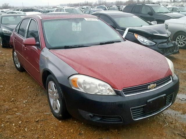 2G1WU581069381123 - 2006 CHEVROLET IMPALA LTZ BURGUNDY photo 1