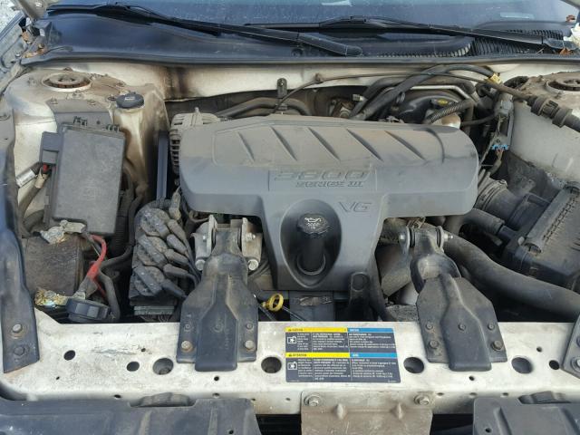 2G2WP552061276886 - 2006 PONTIAC GRAND PRIX GRAY photo 7