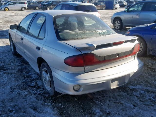 3G2JB52F04S109476 - 2004 PONTIAC SUNFIRE SL SILVER photo 3