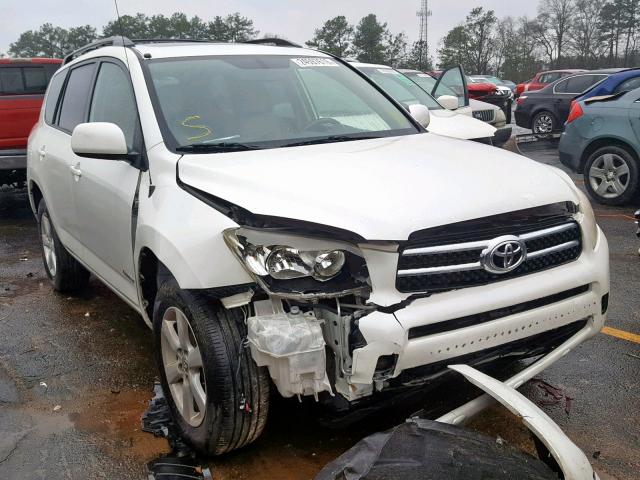 JTMZD31V385113236 - 2008 TOYOTA RAV4 LIMIT WHITE photo 1