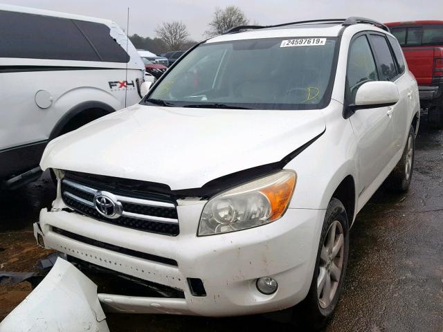 JTMZD31V385113236 - 2008 TOYOTA RAV4 LIMIT WHITE photo 2