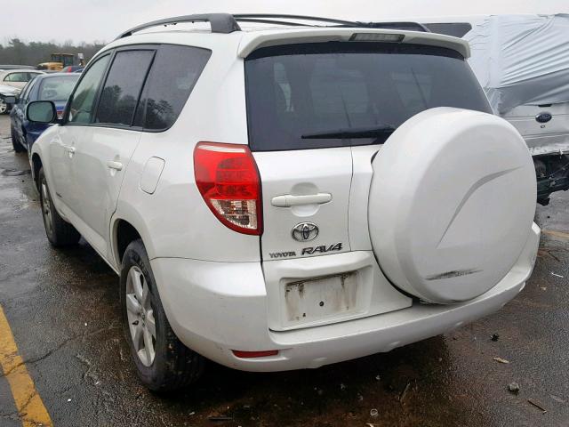 JTMZD31V385113236 - 2008 TOYOTA RAV4 LIMIT WHITE photo 3