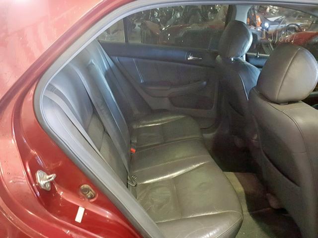 1HGCM66844A036776 - 2004 HONDA ACCORD EX MAROON photo 6