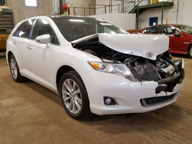 4T3BA3BB3DU046350 - 2013 TOYOTA VENZA LE WHITE photo 1