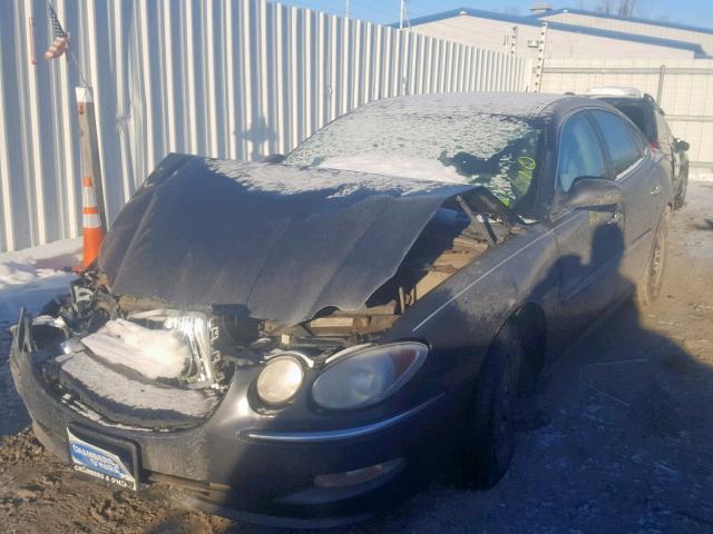 2G4WC582X81204014 - 2008 BUICK LACROSSE C BLACK photo 2