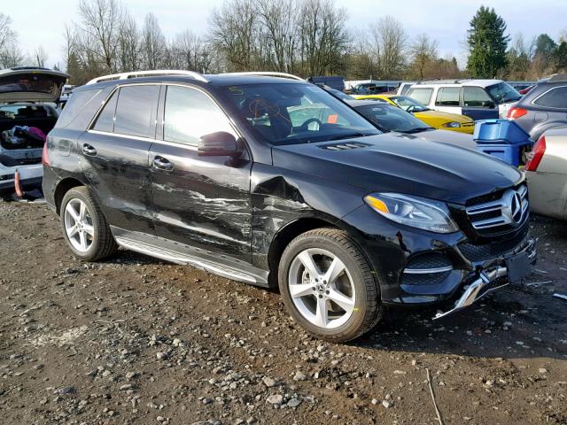 4JGDA5HB2JB174672 - 2018 MERCEDES-BENZ GLE 350 4M BLACK photo 1