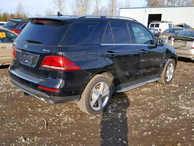 4JGDA5HB2JB174672 - 2018 MERCEDES-BENZ GLE 350 4M BLACK photo 4