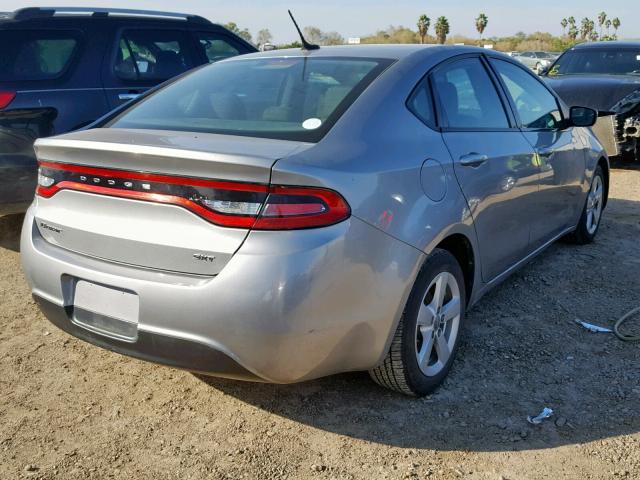 1C3CDFBB3FD330112 - 2015 DODGE DART SXT CHARCOAL photo 4