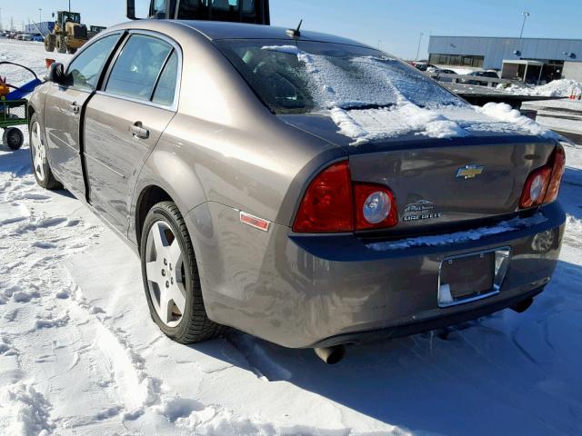 1G1ZD5E78AF139539 - 2010 CHEVROLET MALIBU 2LT GRAY photo 3