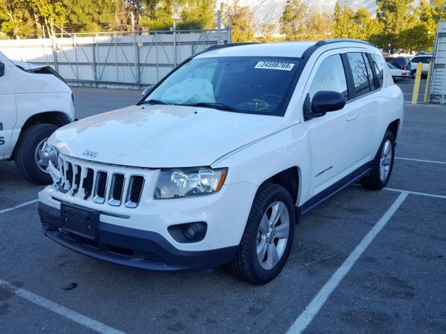1C4NJCBA9HD123908 - 2017 JEEP COMPASS SP 白色 照片 2