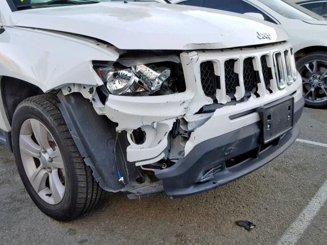 1C4NJCBA9HD123908 - 2017 JEEP COMPASS SP 白色 照片 9