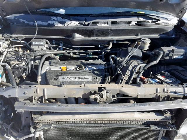 5J6YH28625L022484 - 2005 HONDA ELEMENT EX GRAY photo 7