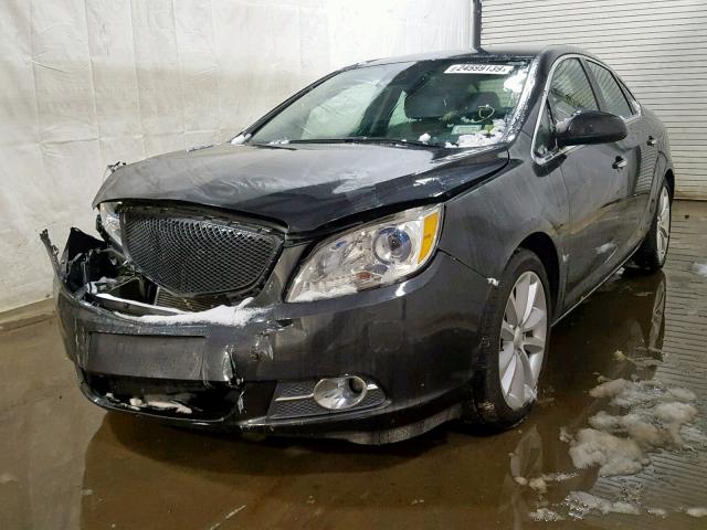 1G4PR5SK9E4106474 - 2014 BUICK VERANO CON BLACK photo 2