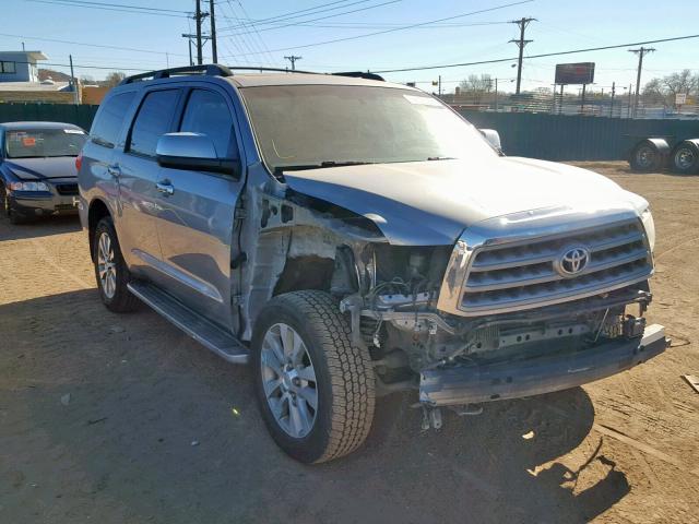 5TDDY5G14AS026380 - 2010 TOYOTA SEQUOIA PL SILVER photo 1